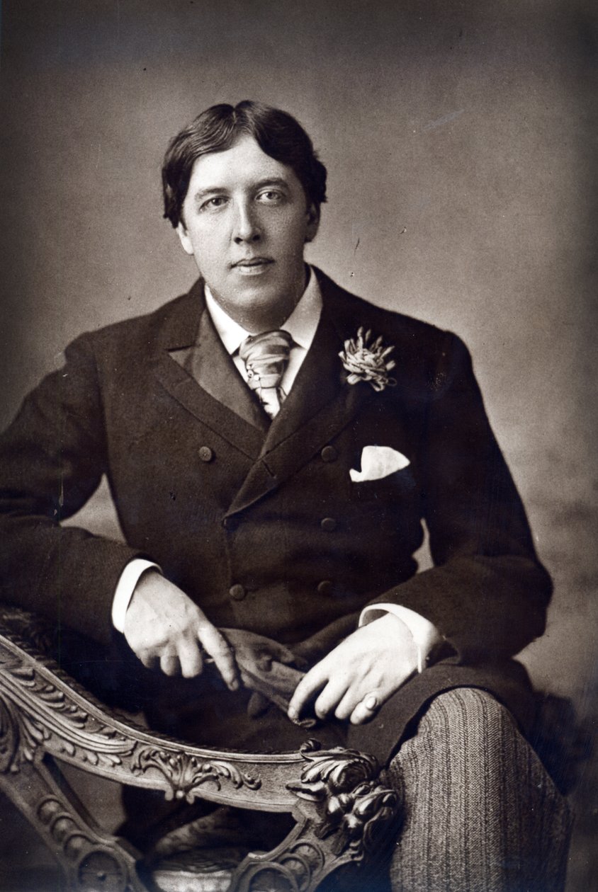 Oscar Wilde, 1889 von William and Daniel Downey