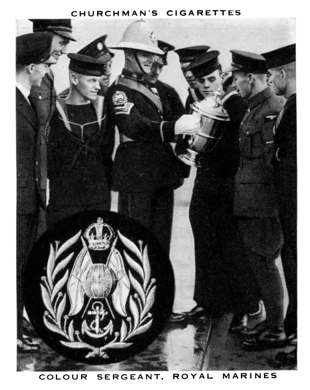 Farbsergeant, Royal Marines, 1937 von WA and AC Churchman