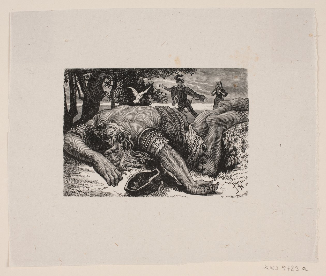 Illustration zum Märchen von Waldemar Bøhme