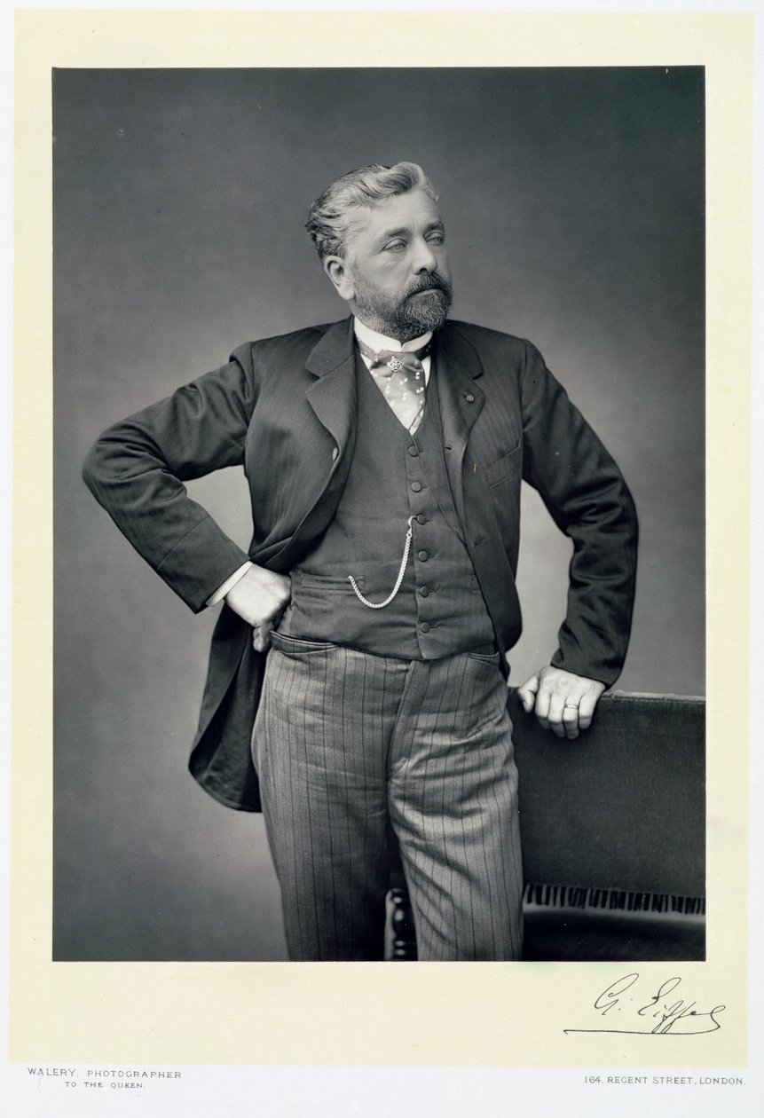 Alexandre Gustave Eiffel, französischer Ingenieur, spätes 19. Jahrhundert von Walery