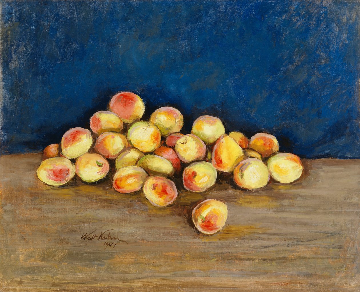 Pfirsiche von Walt Kuhn
