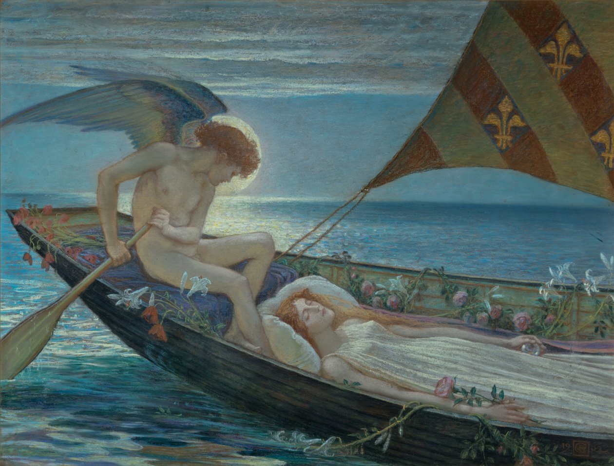 Ein Traum, 1902 von Walter Crane