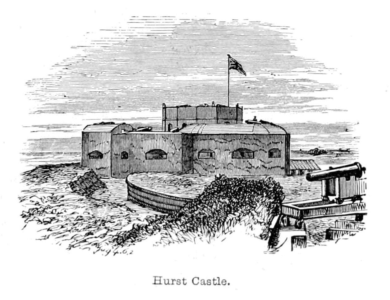 Hurst Castle von Walter Crane