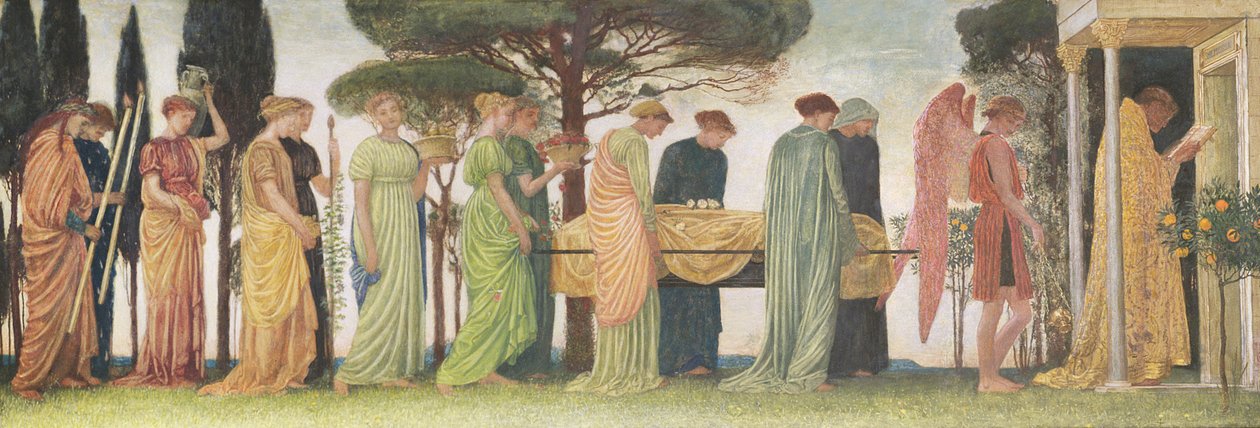 Der Tod des Jahres, 1872 von Walter Crane