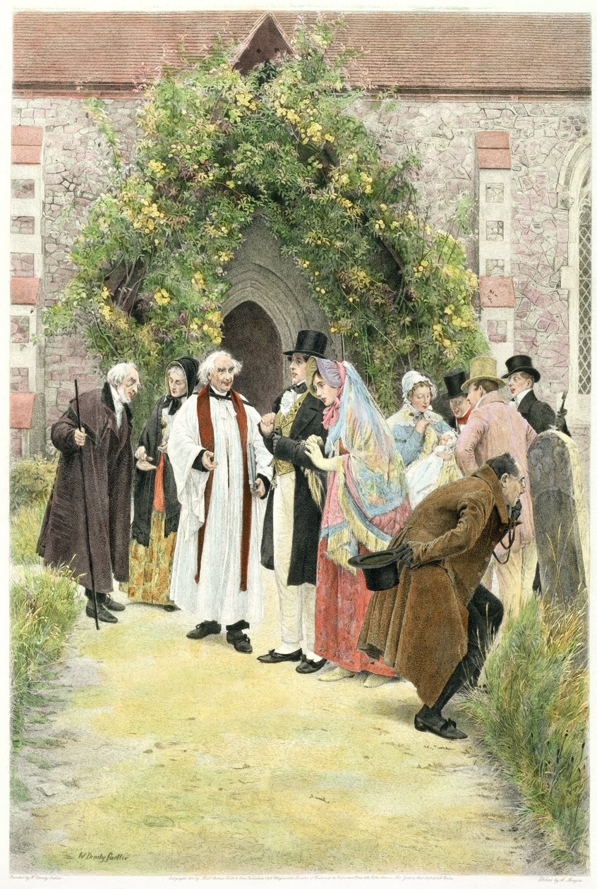 Die Taufe, veröffentlicht 1933 von Walter Dendy Sadler