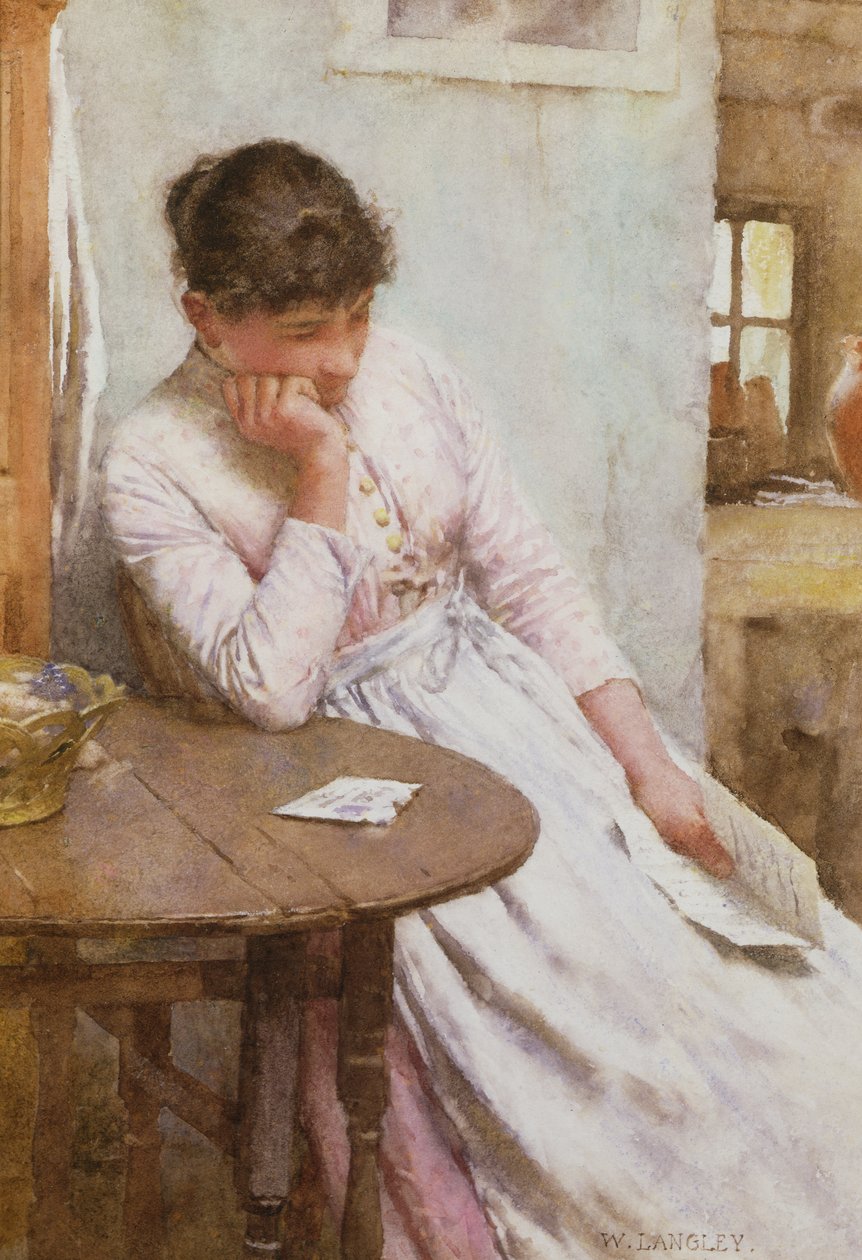 Der Brief von Walter Langley