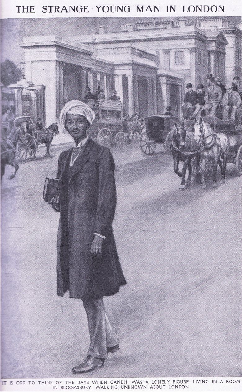 Ein seltsamer junger Mann in London von Walter Stanley Paget