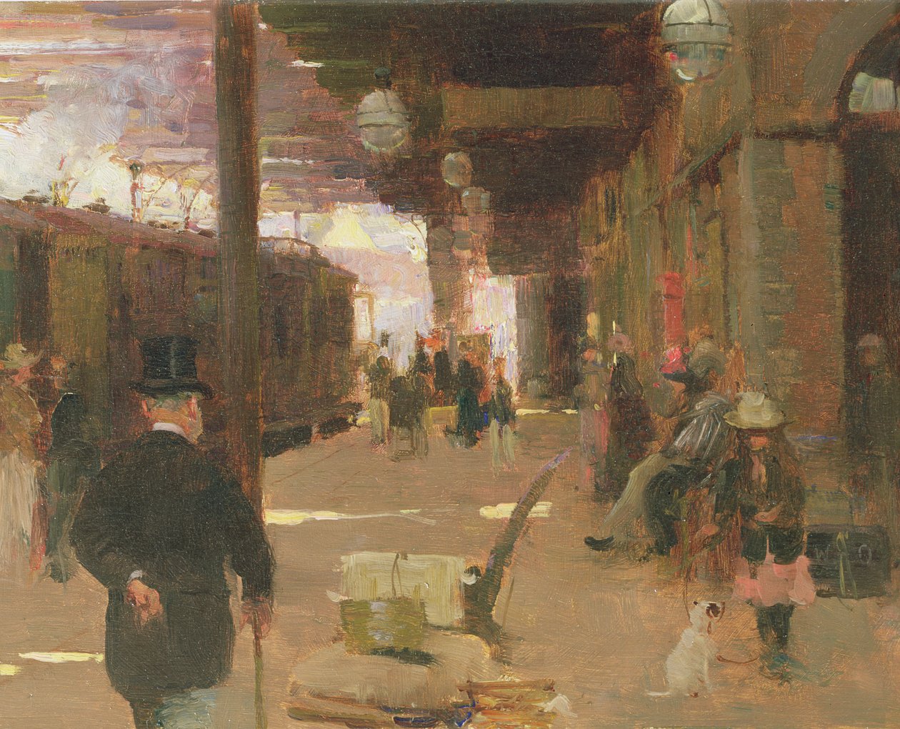 Bahnhof Hastings von Walter Frederick Osborne