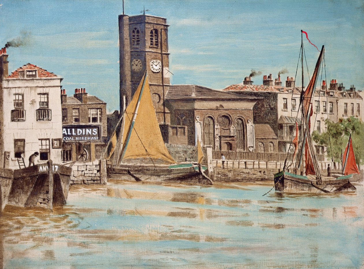 Chelsea Parish Church von Walter Greaves