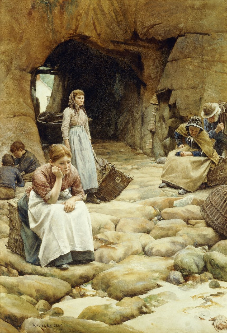 In der Angelsaison von Walter Langley