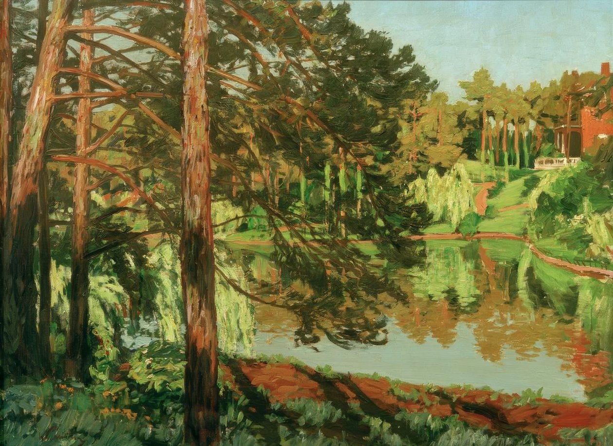 Aus dem Grunewald von Walter Leistikow
