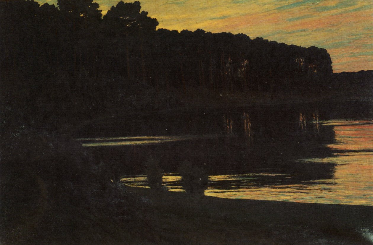 Grunewaldsee von Walter Leistikow