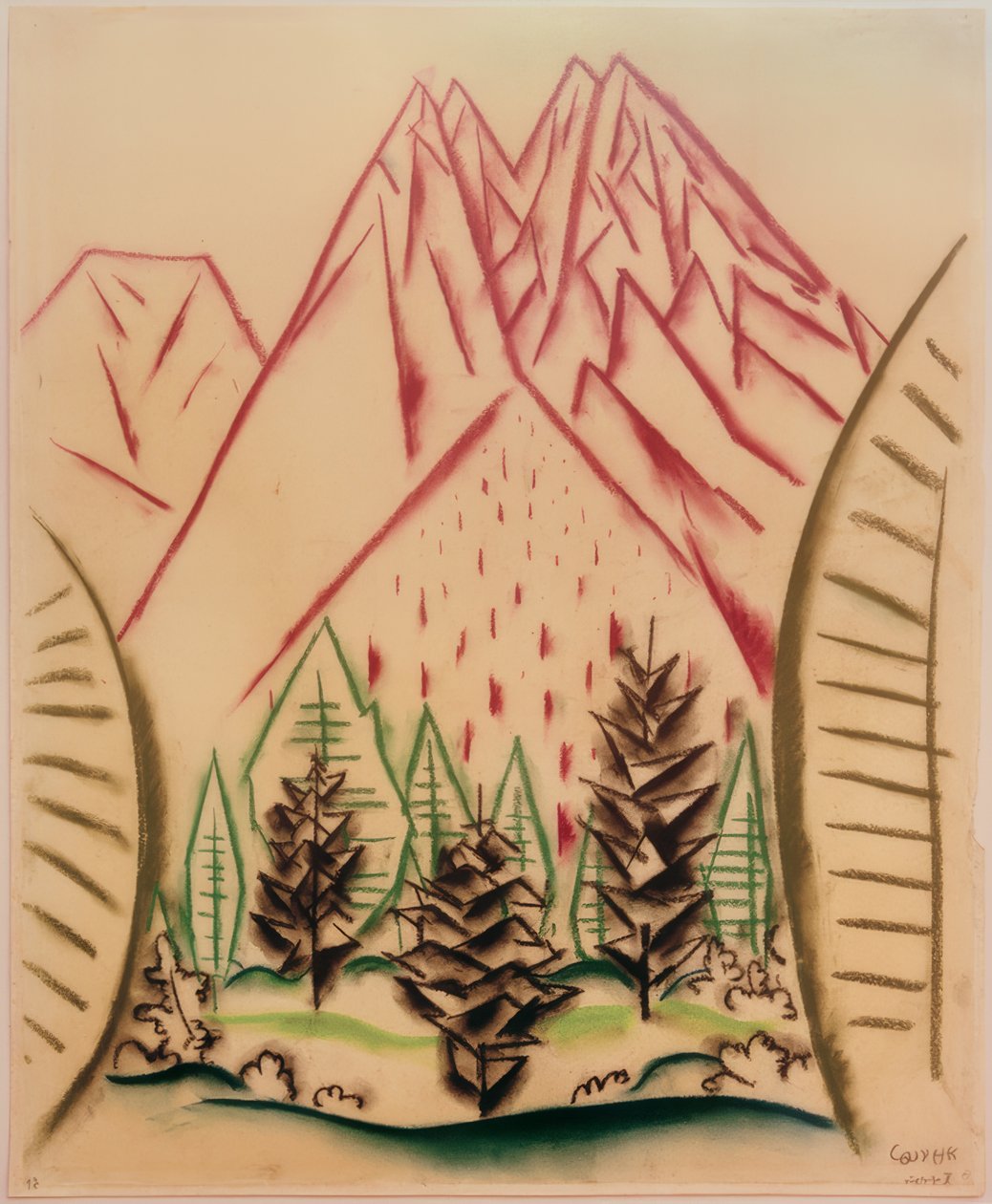 Zugspitze II von Walter Ophey