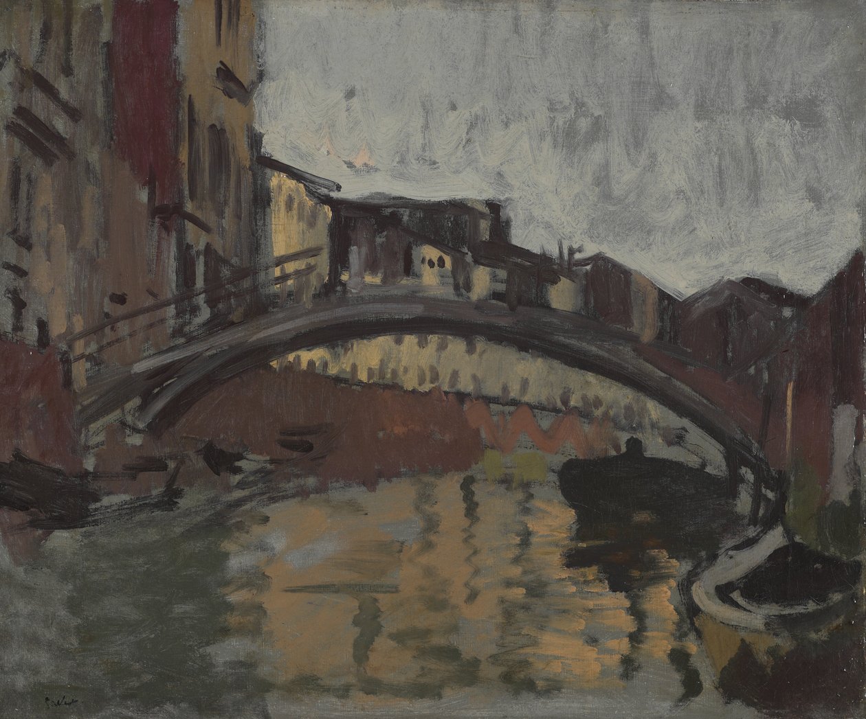 San Trovaso, Venedig, ca. 1904 von Walter Richard Sickert