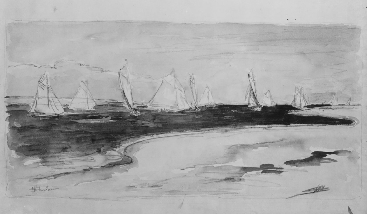 Meereslandschaft von Walter Shirlaw