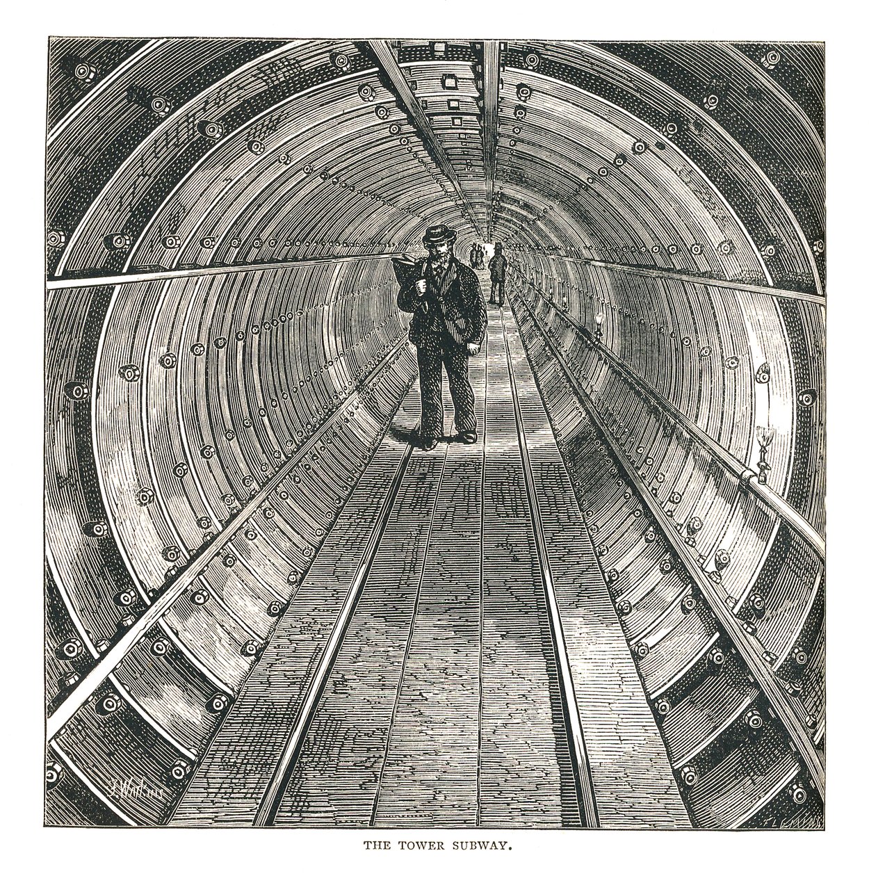 Der Turmtunnel, 1878 von Walter Thornbury