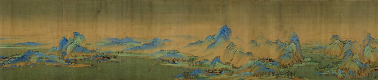 Tausend Li Flüsse und Berge von Wang Ximeng