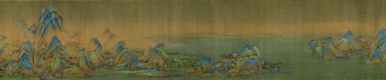 Tausend Li von Flüssen und Bergen von Wang Ximeng