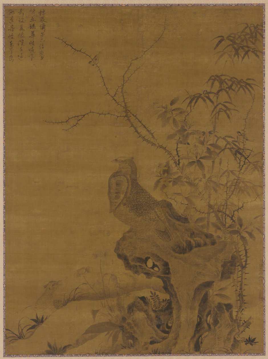 Fasane, Yuan-Dynastie, 14. Jahrhundert von Wang Yuan