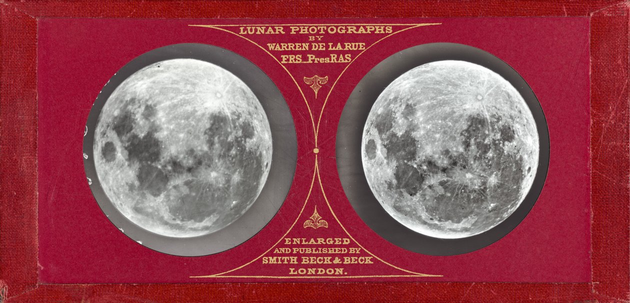 Vollmond, 1858-1859, gedruckt 1862 von Warren De La Rue