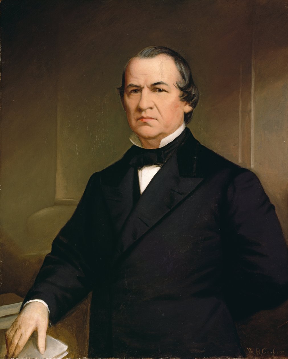 Porträt von Andrew Johnson (1808-1875) von Washington Bogart Cooper