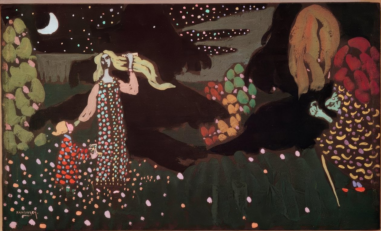 Die Nacht von Wassily Kandinsky