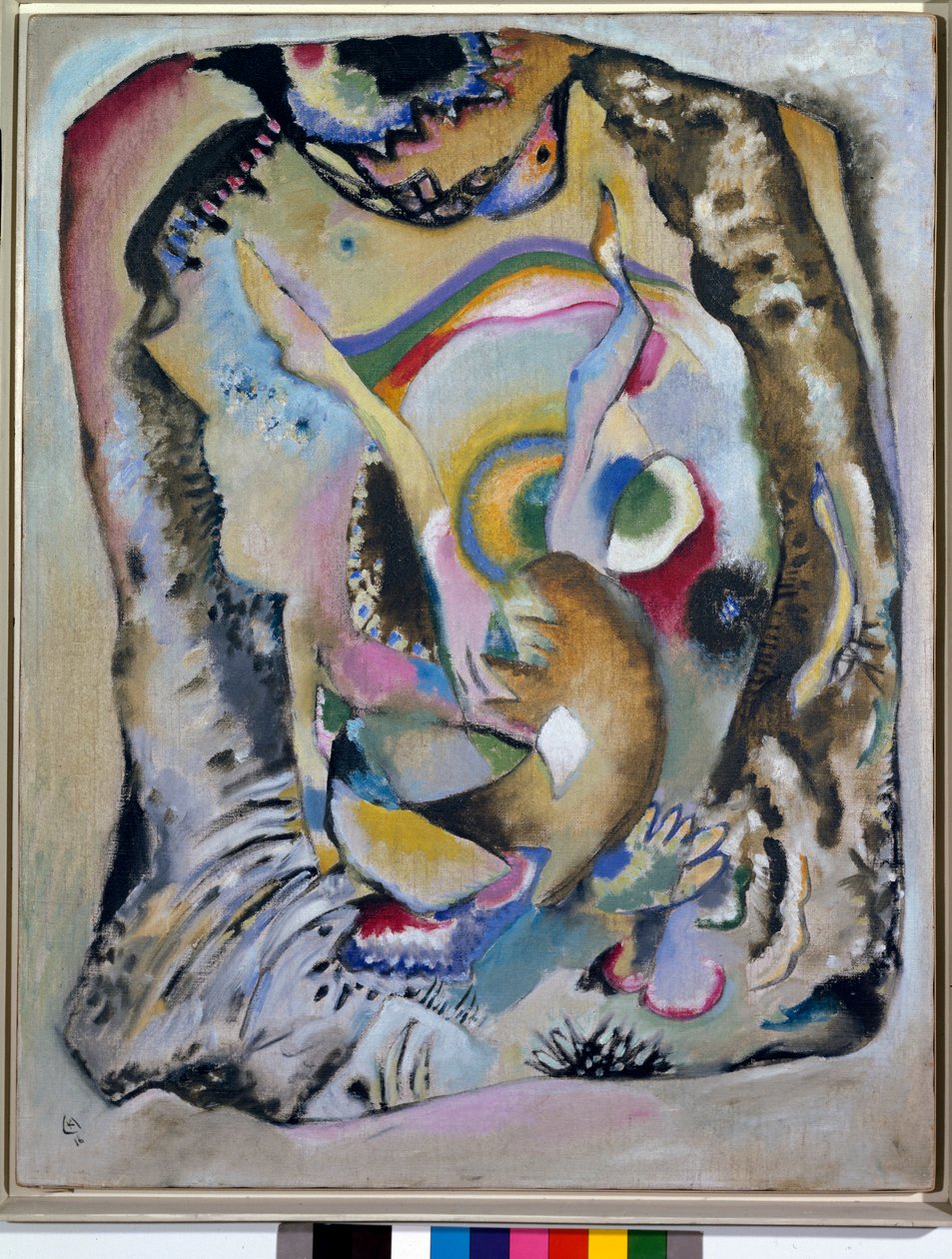 Expressionismus: Malerei auf klarem Hintergrund von Wassily Kandinsky