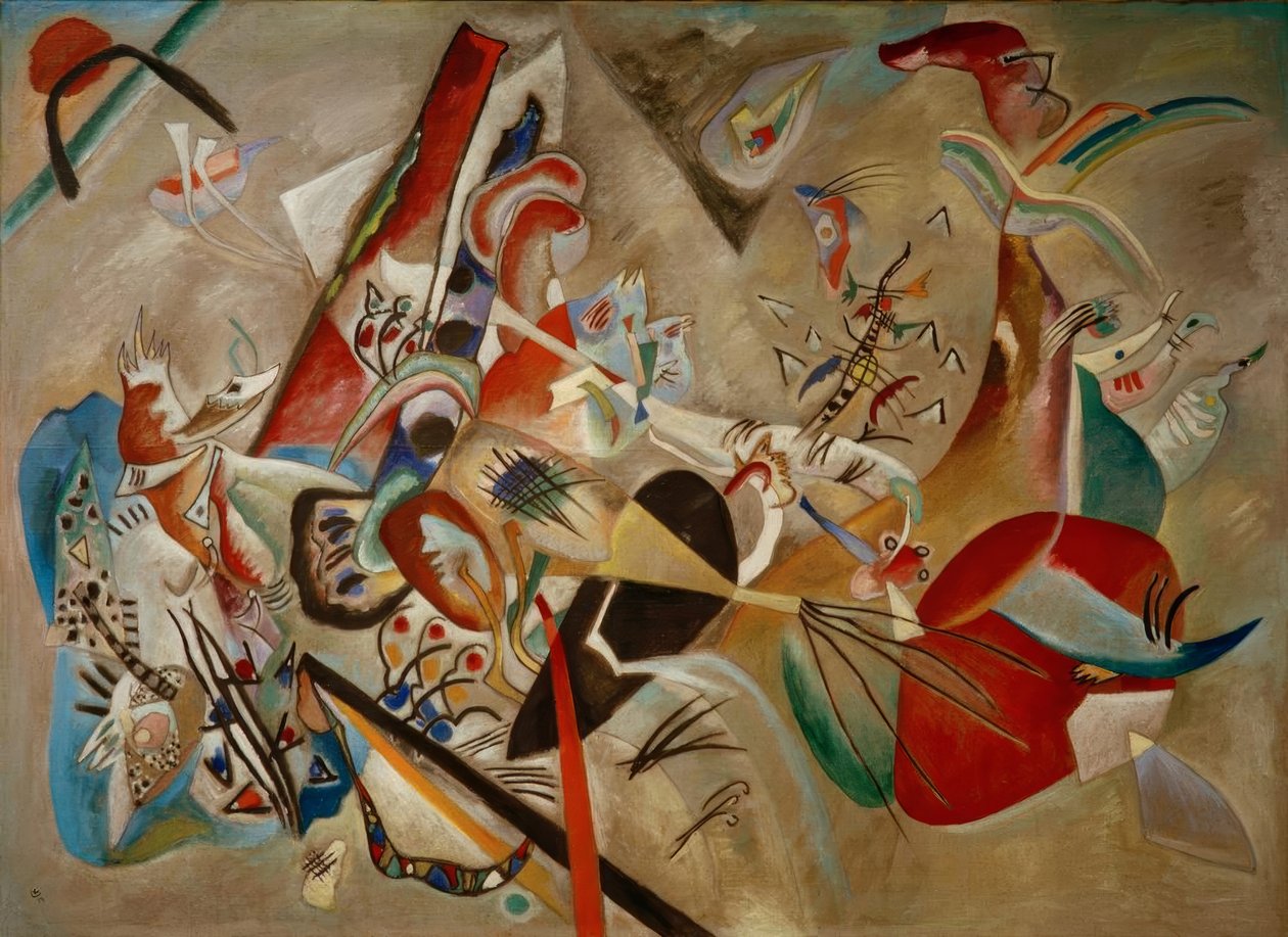 Im Grau von Wassily Kandinsky