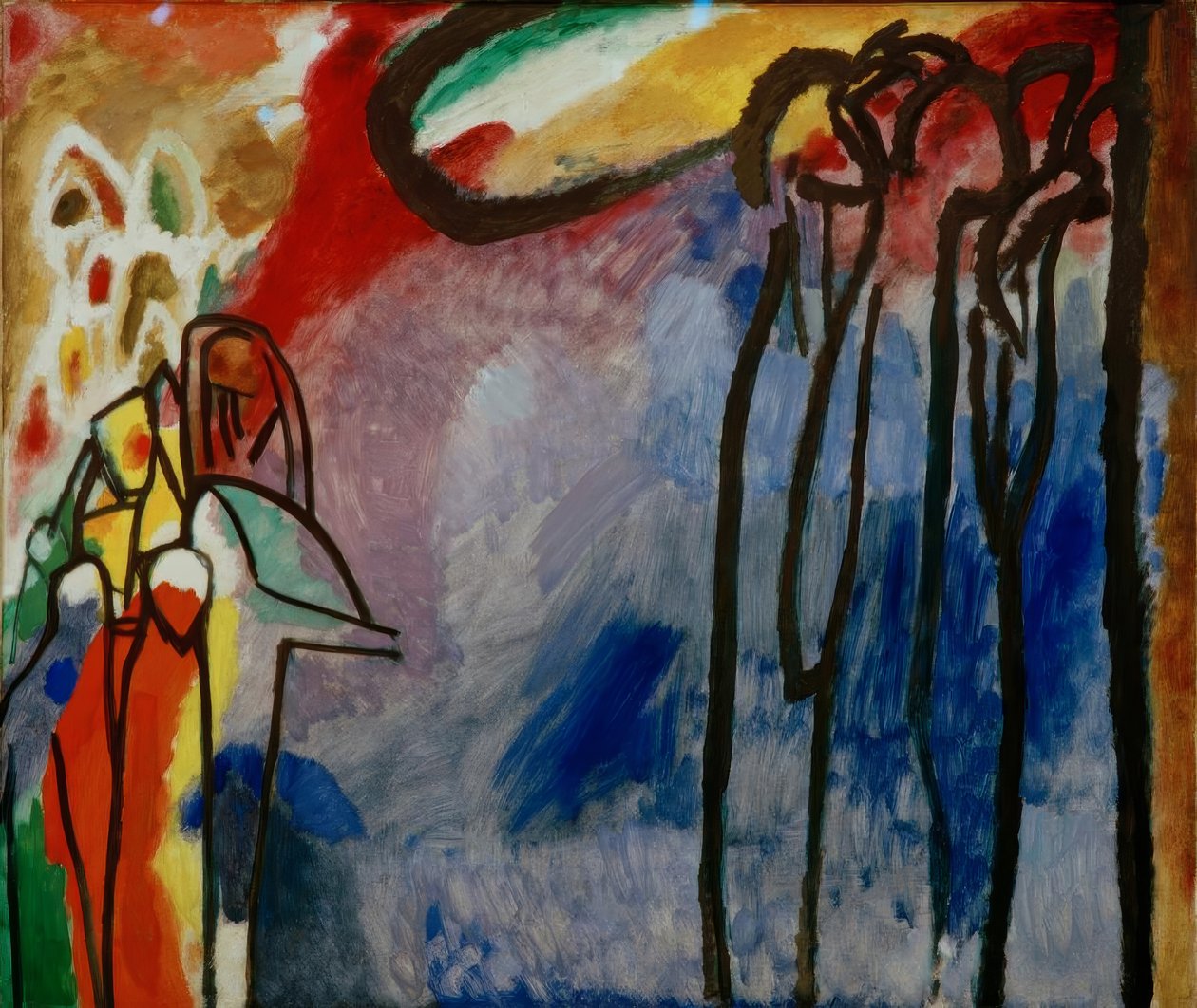 Improvisation 19 von Wassily Kandinsky
