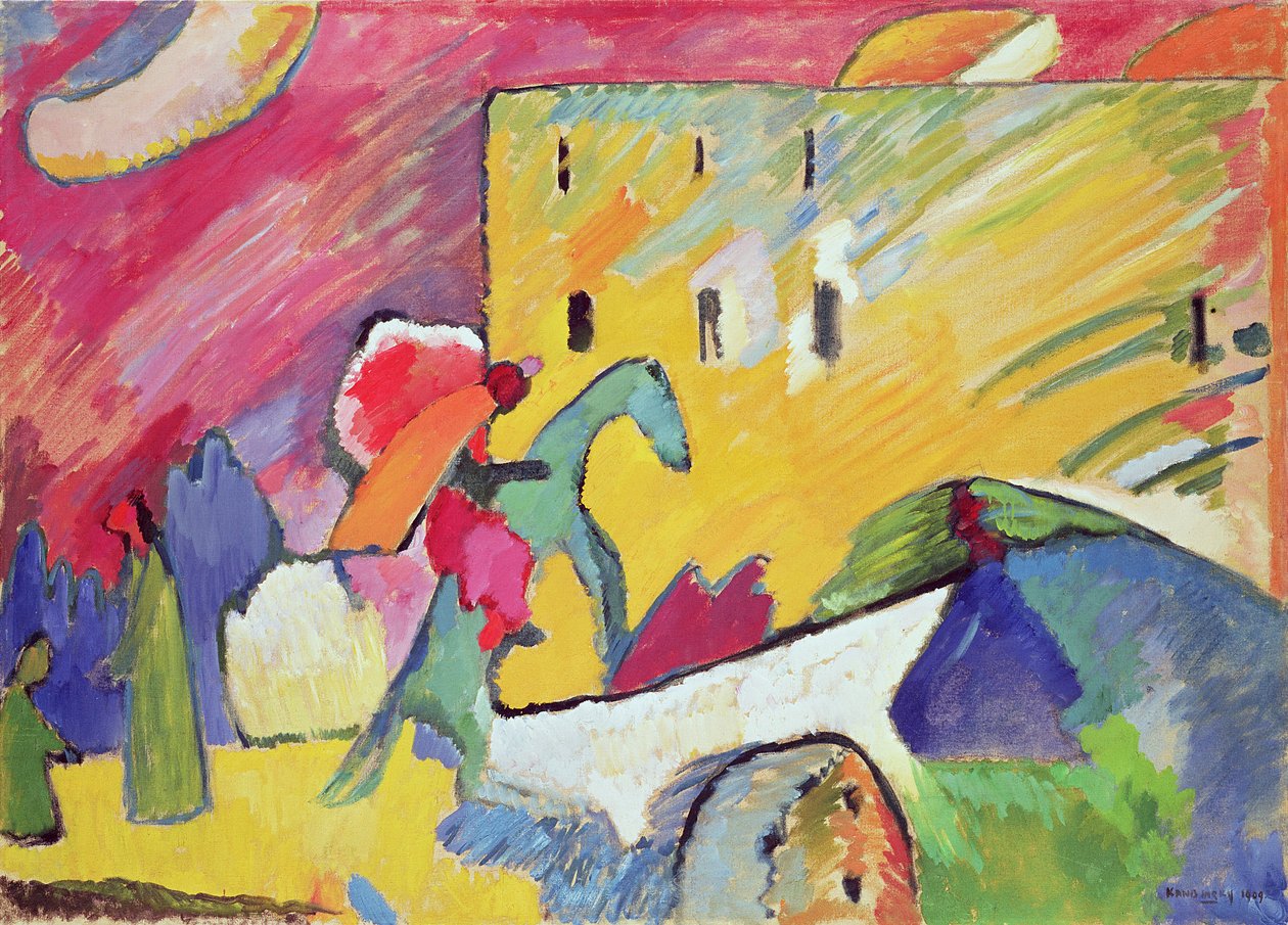 Improvisation III, 1909 von Wassily Kandinsky