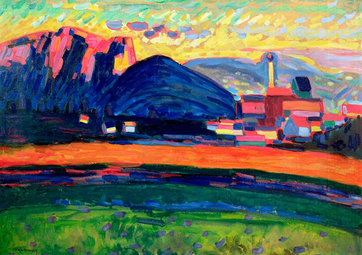 Murnau, 1907 von Wassily Kandinsky
