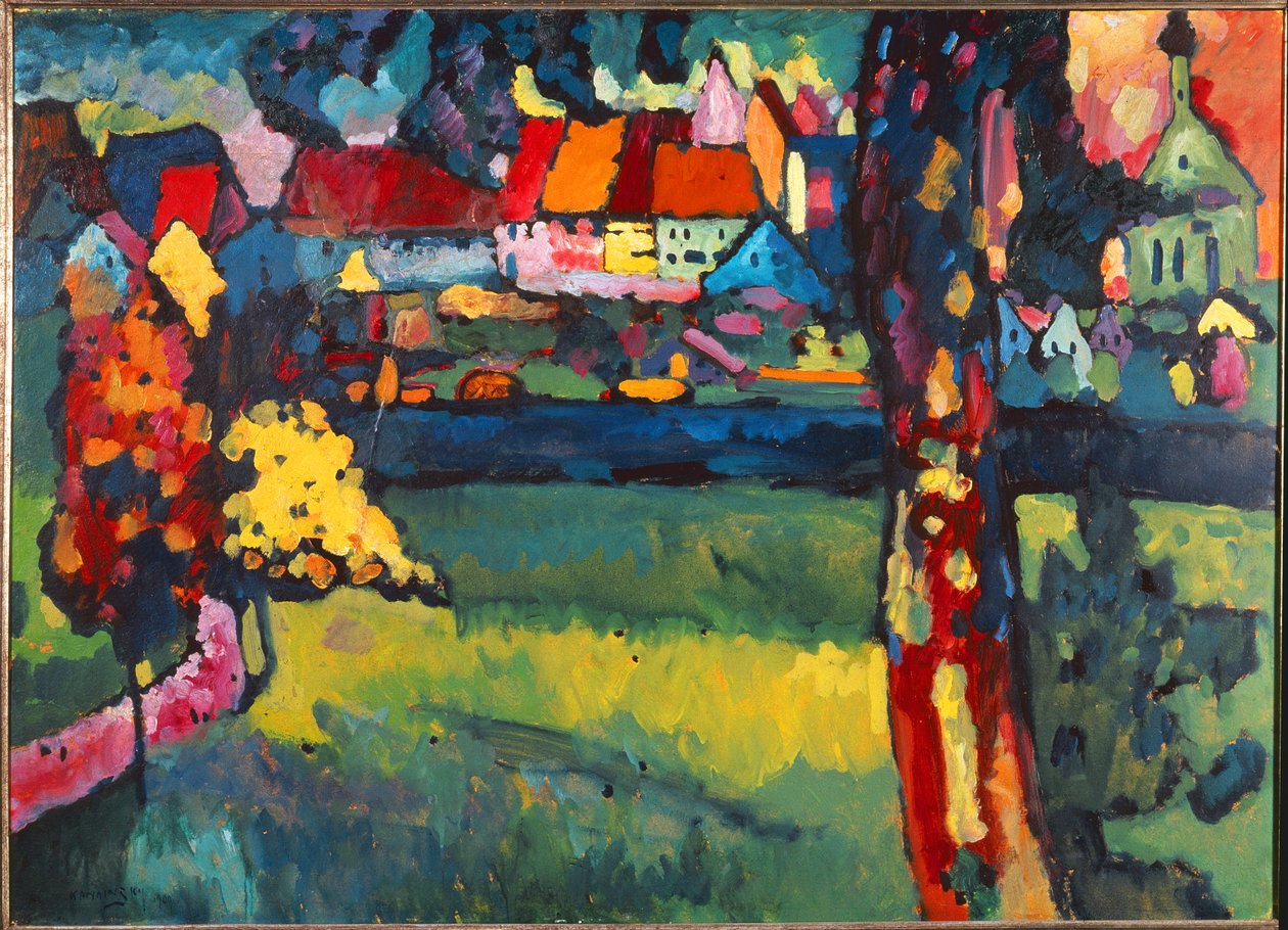 Murnau, 1909 von Wassily Kandinsky