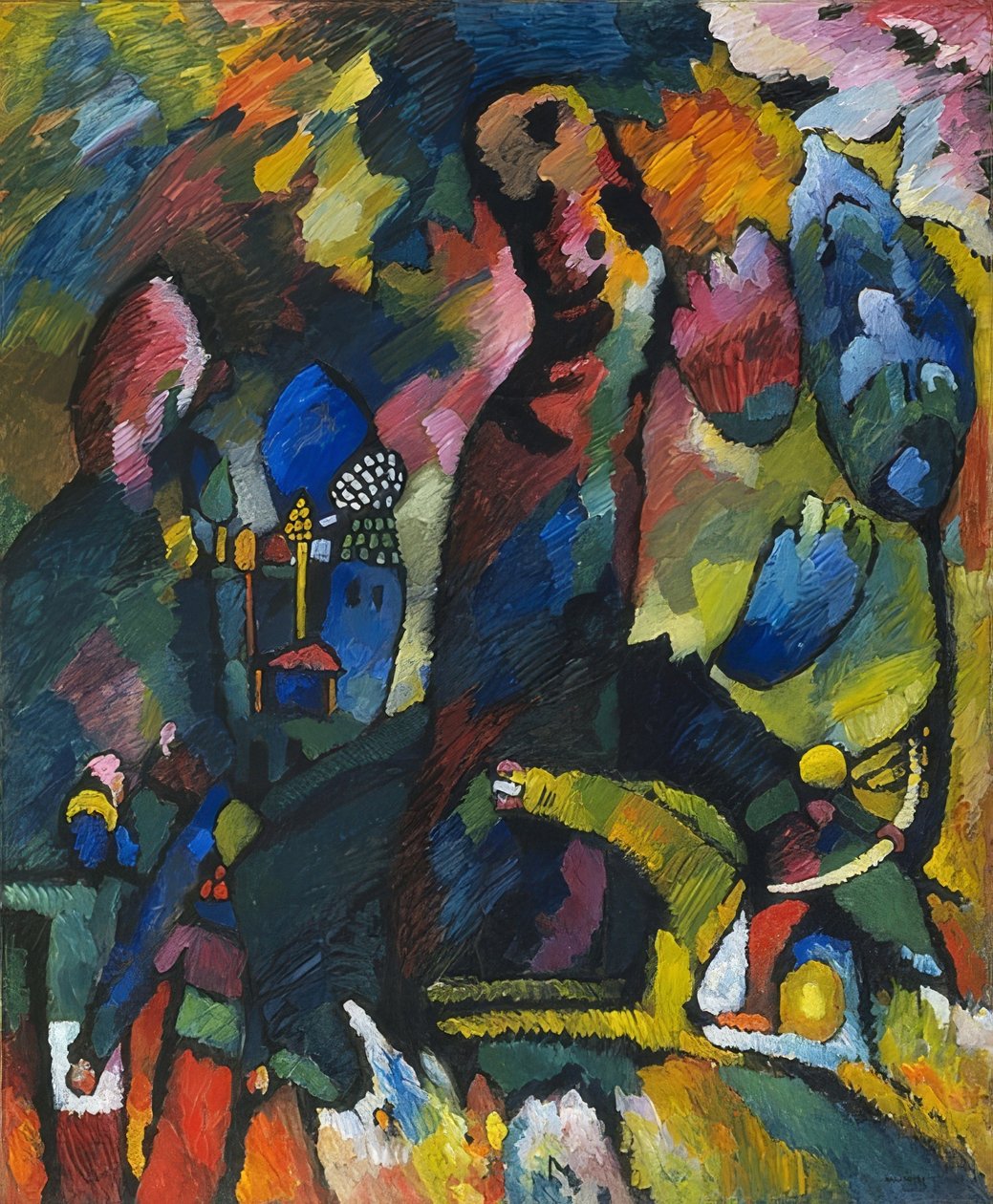 Der Bogenschütze von Wassily Kandinsky