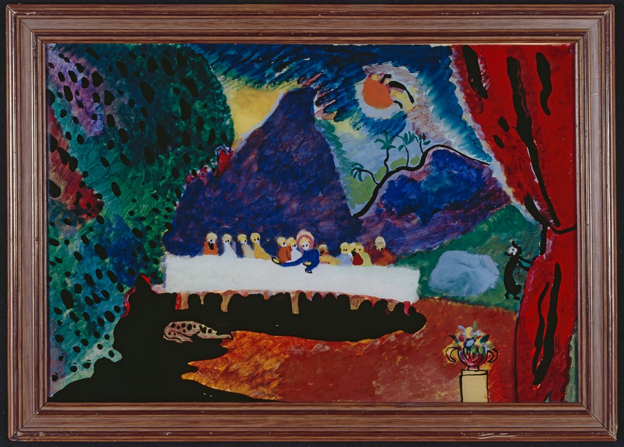 Das letzte Abendmahl von Wassily Kandinsky