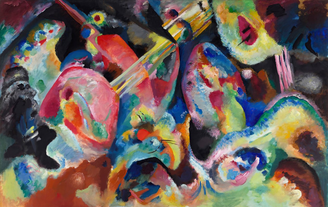 Improvisation. Sintflut, 1913 von Wassily Kandinsky