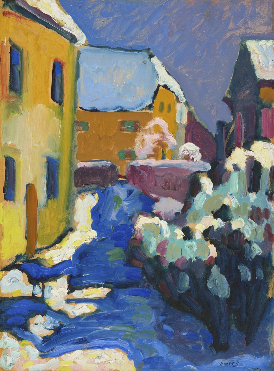 Kochel – Friedhof und Pfarrhaus von Wassily Kandinsky