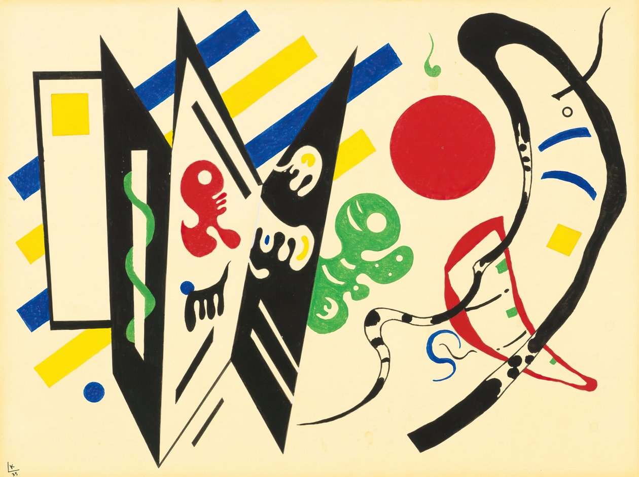 Réciproque, 1935 von Wassily Kandinsky