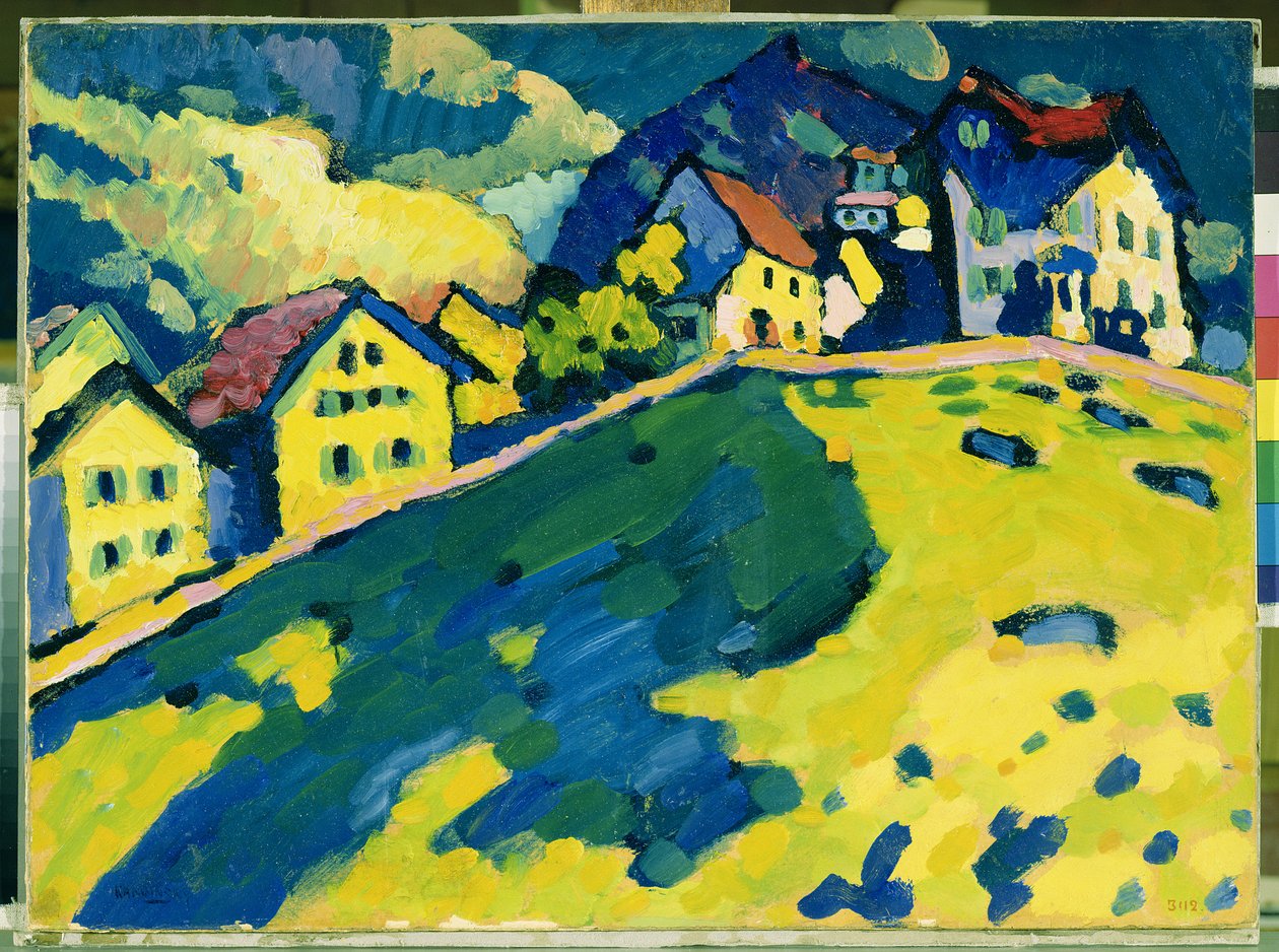 Sommerlandschaft von Wassily Kandinsky