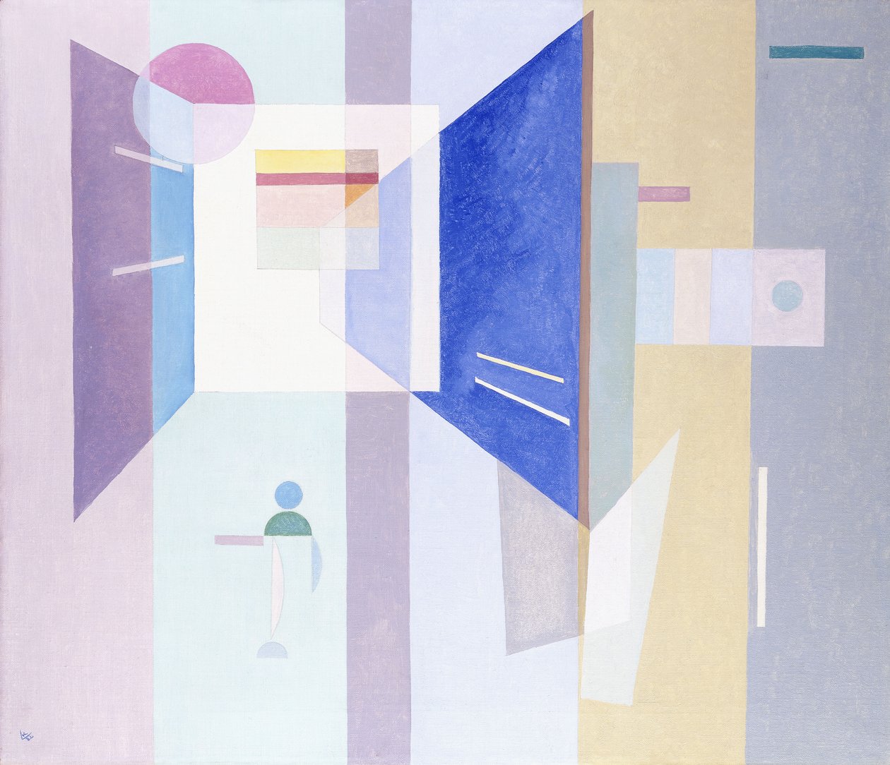 Nach rechts - Nach links von Wassily Kandinsky