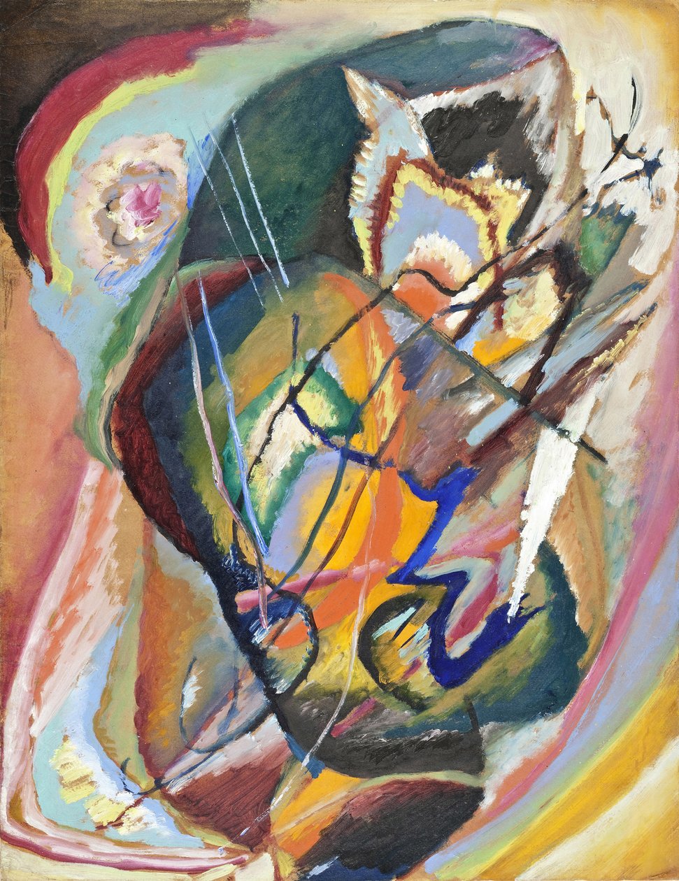 Unbetitelte Improvisation III, 1914 von Wassily Kandinsky