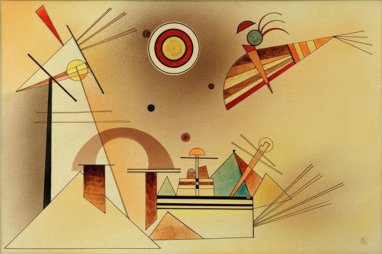 Vermindertes Gewicht von Wassily Kandinsky