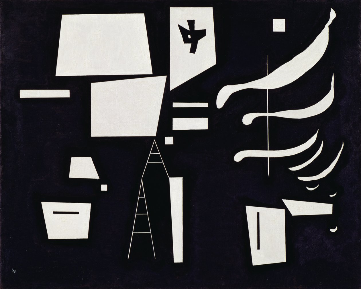 Weiß - Weich und Hart Marsch von Wassily Kandinsky