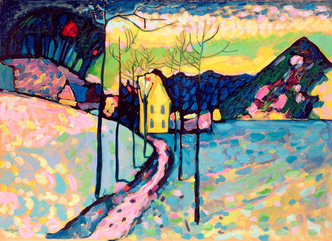 Winterlandschaft von Wassily Kandinsky