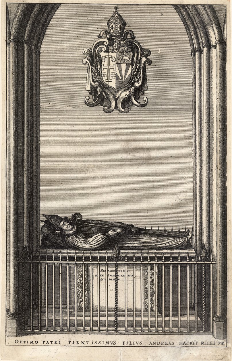 Hacket (Denkmal) von Wenceslaus Hollar