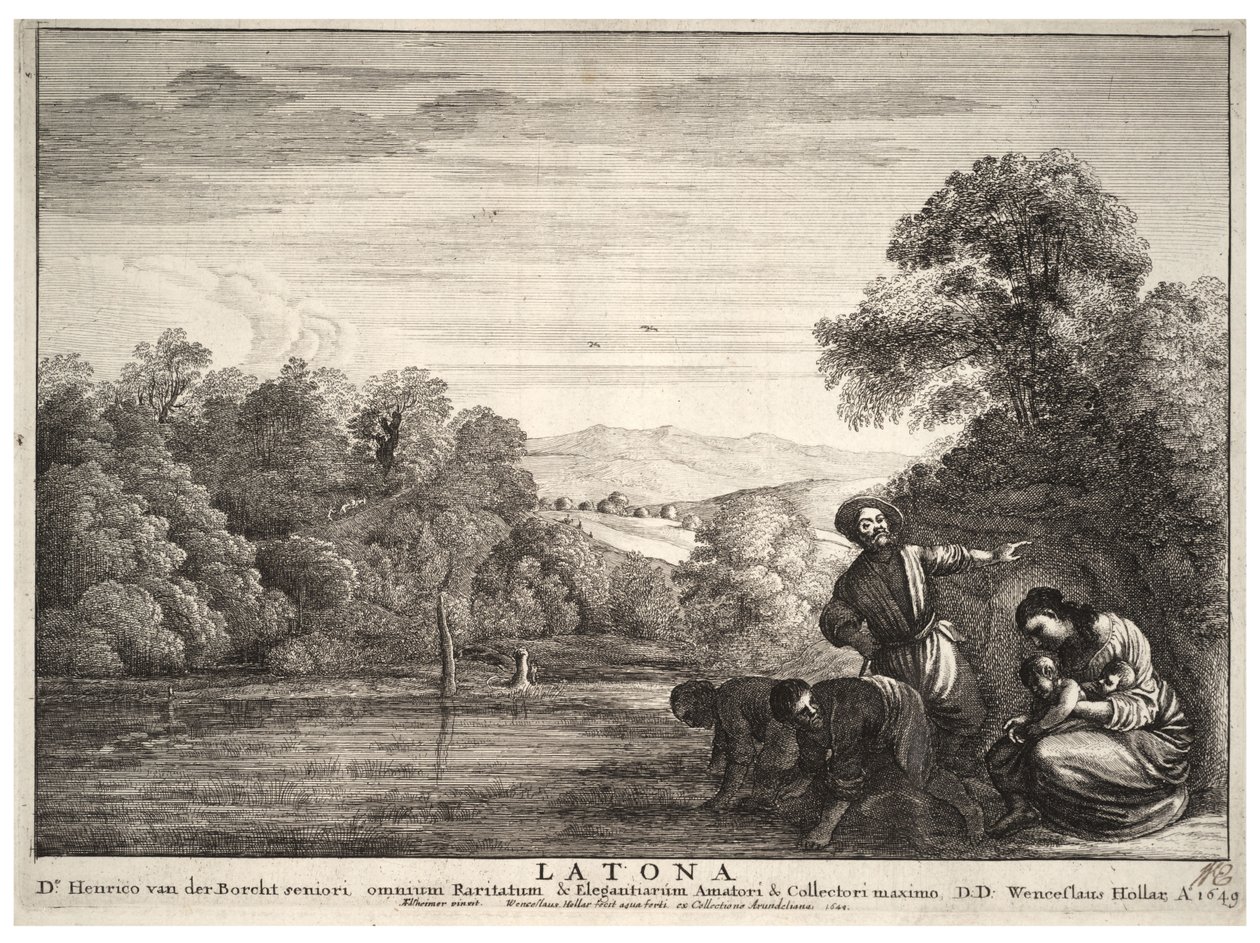 Latona von Wenceslaus Hollar