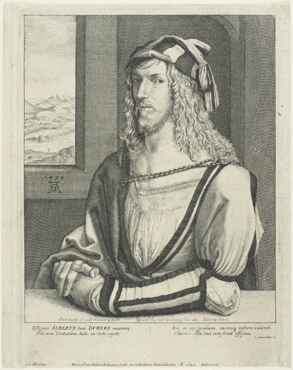 Albrecht Dürer von Wenceslaus Hollar