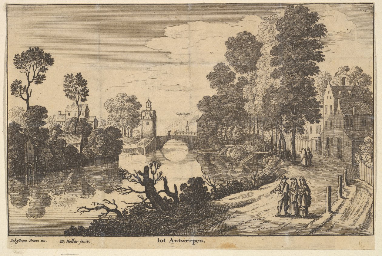 Antwerpen, 1625-77 von Wenceslaus Hollar