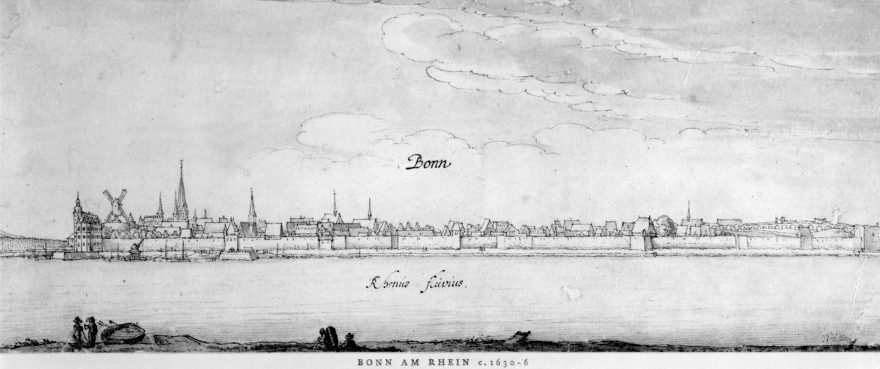 Bonn, ca. 1630-36 von Wenceslaus Hollar