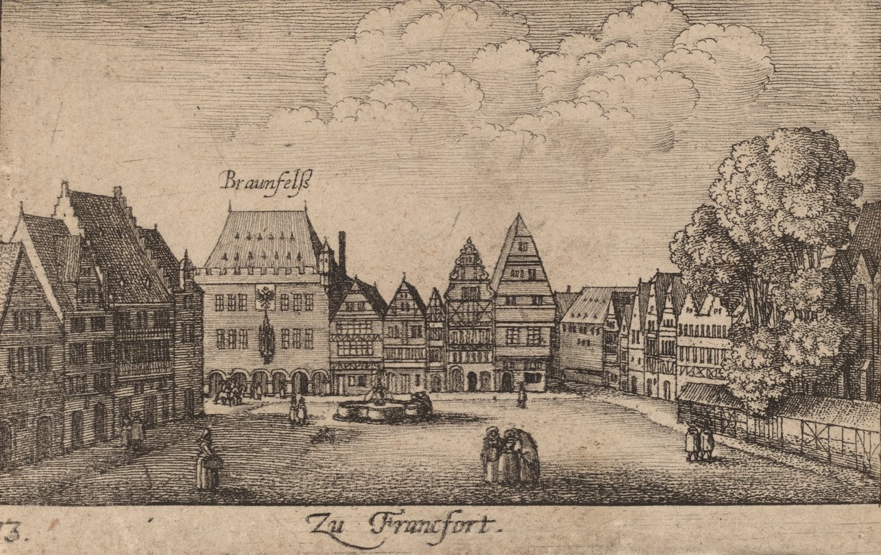 Frankfurt, 1635 von Wenceslaus Hollar