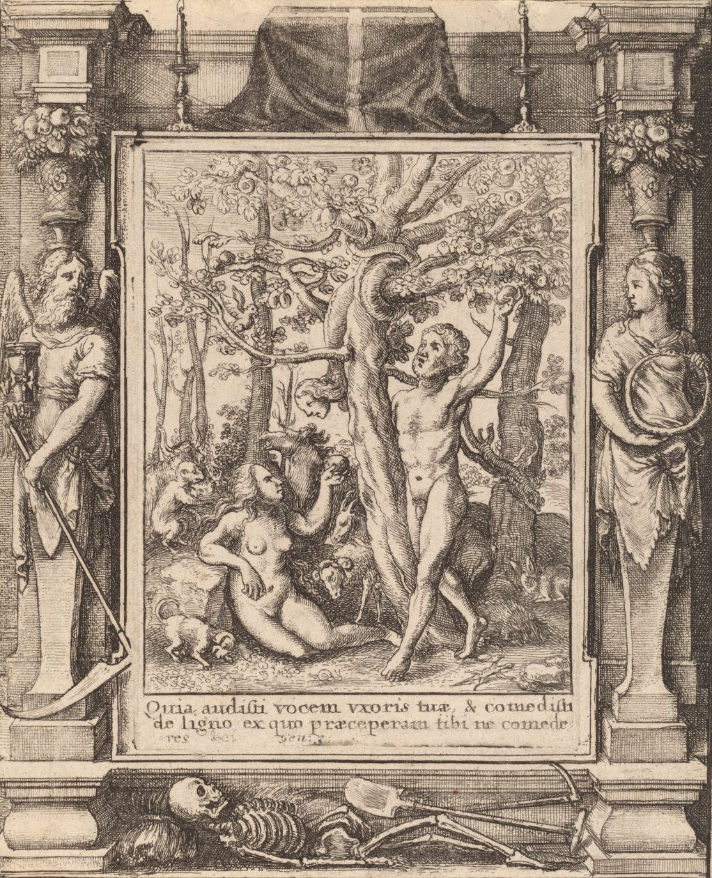 Garten Eden von Wenceslaus Hollar